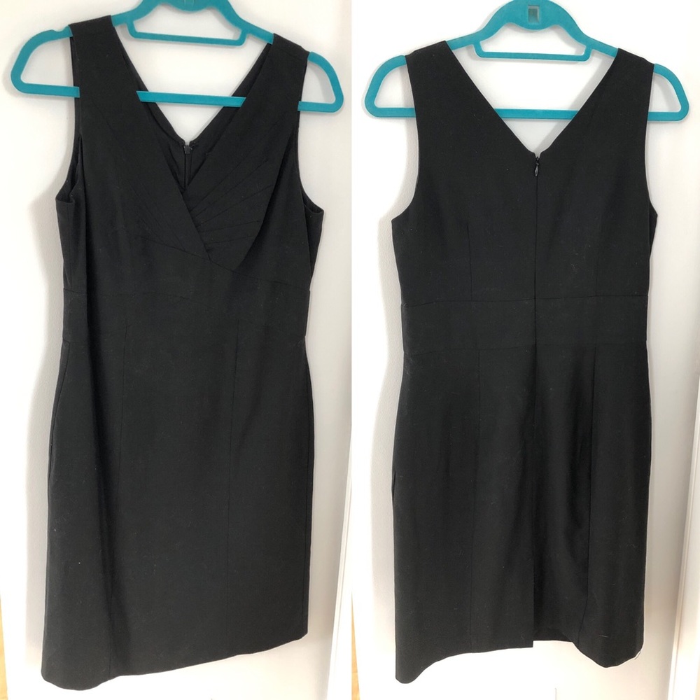 Black Ann Taylor dress.